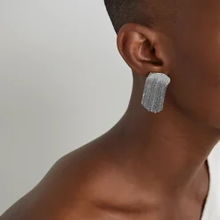 Fil Earrings (Silver)