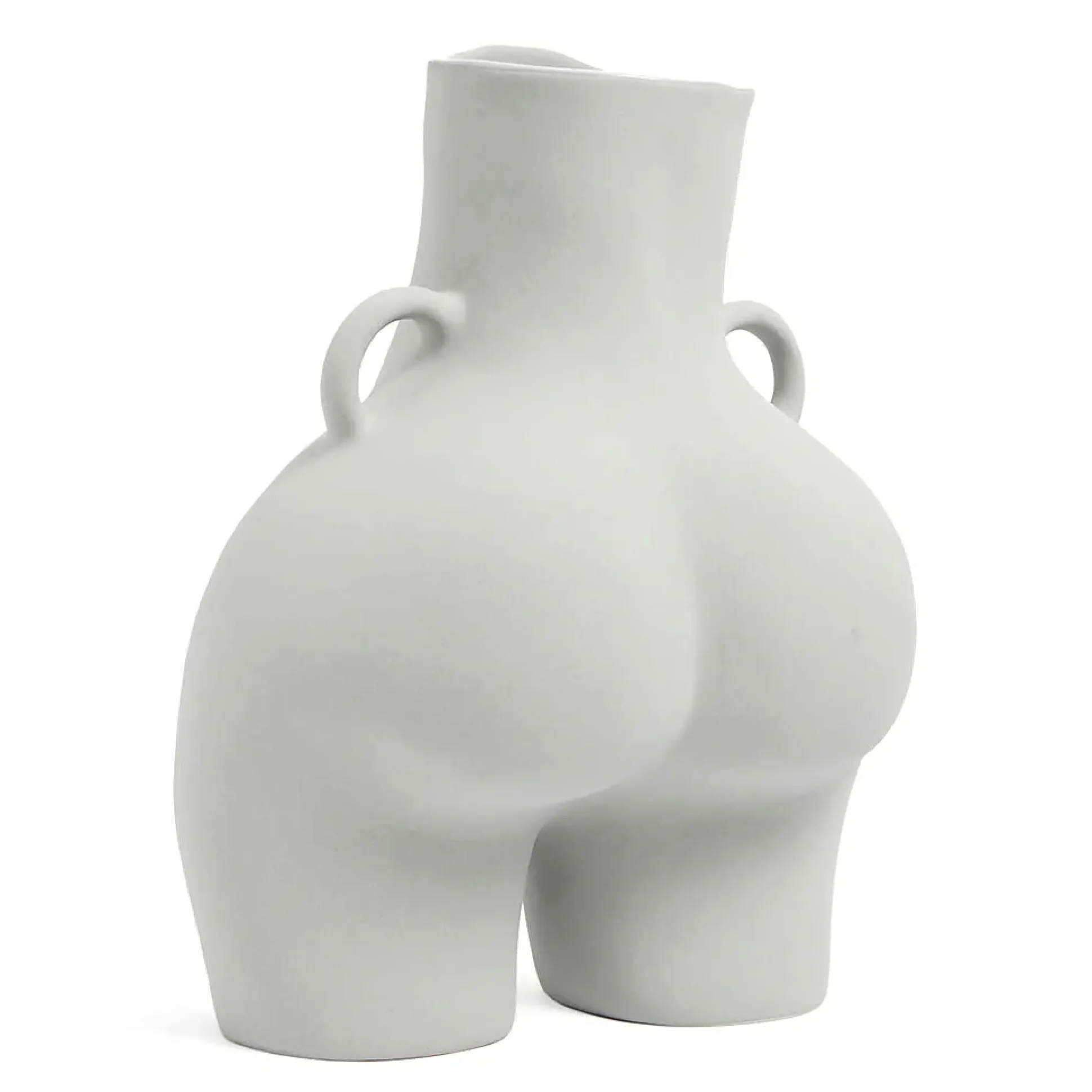 Love Handles Vase (Light-Grey)