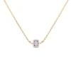 Square Amethyst Necklace