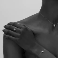 Square Opal Ring