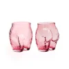 The Popotin Gl(Ass) Rose-Set Of Two