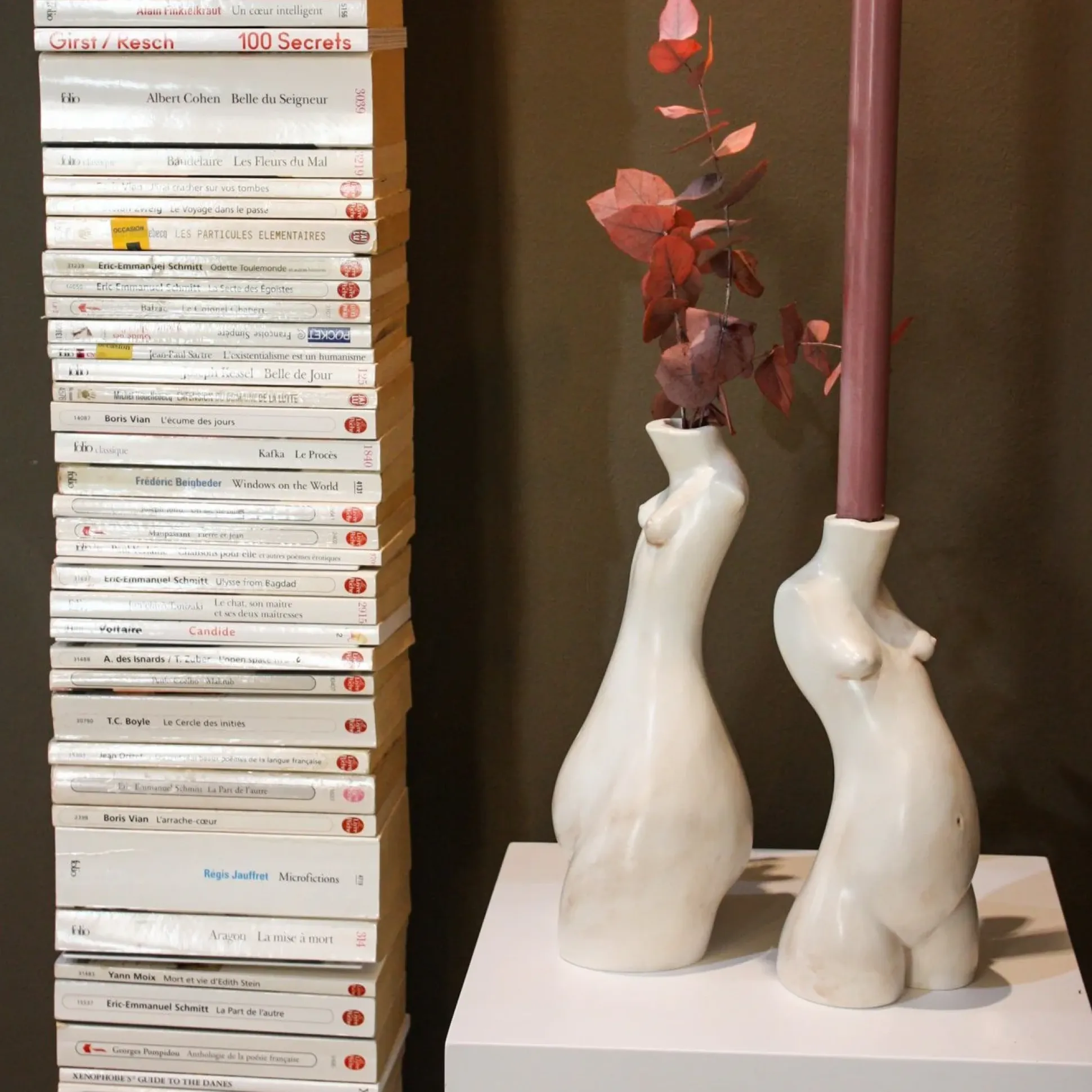 Tit For Tat Candlestick Short (Matte Marble)
