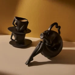 Tit-Tea Pot (Matte Mottled Black)