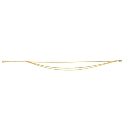 Triple Chain Anklet